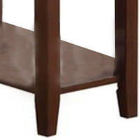 23" Rectangular Wooden Side Table with 1 Drawer, Brown - BM157271