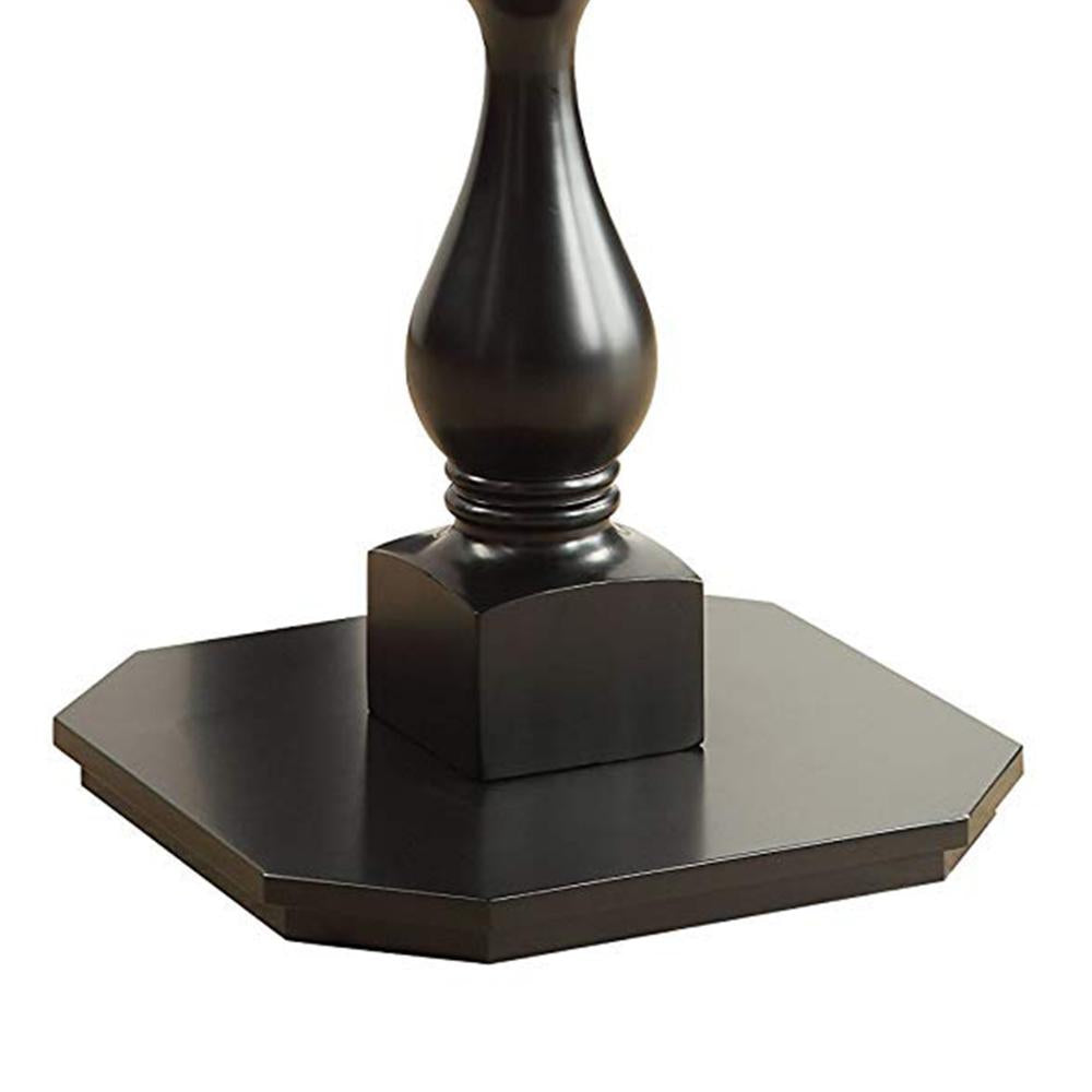 31 Inch Chess Game Table With Clipped Corners, Brown - BM157306
