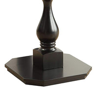 31 Inch Chess Game Table With Clipped Corners, Brown - BM157306