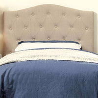 BM122796 Alipaz Contemporary Twin Size Headboard, Ivory