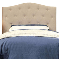 BM122796 Alipaz Contemporary Twin Size Headboard, Ivory