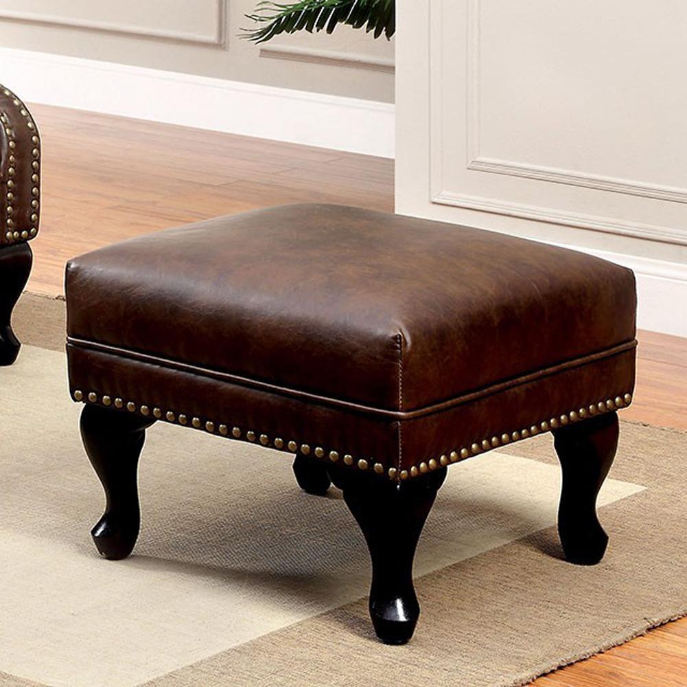 Vaugh Traditional Style Ottoman - BM123007
