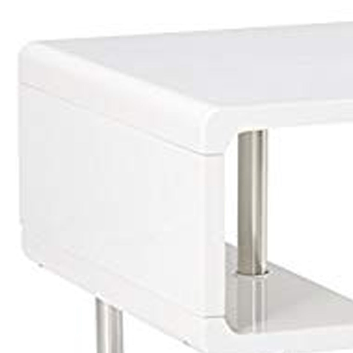 BM123079 Ninove I Contemporary Style End Table, White