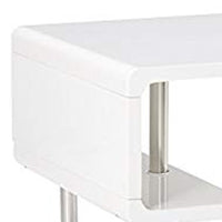 BM123079 Ninove I Contemporary Style End Table, White