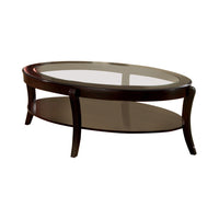 Finley Contemporary Coffee Table In Espresso Finish - BM123254