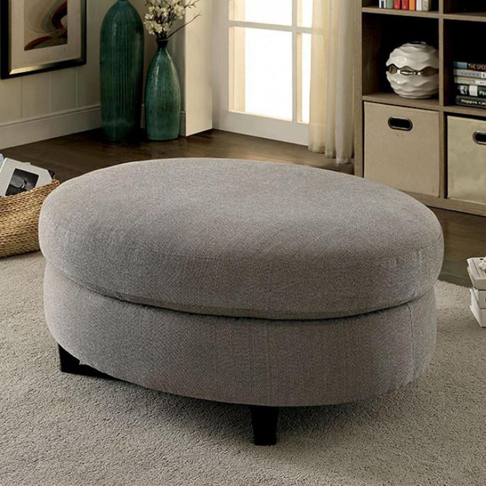 BM123344 Sarin Contemporary Ottoman, Warm Gray