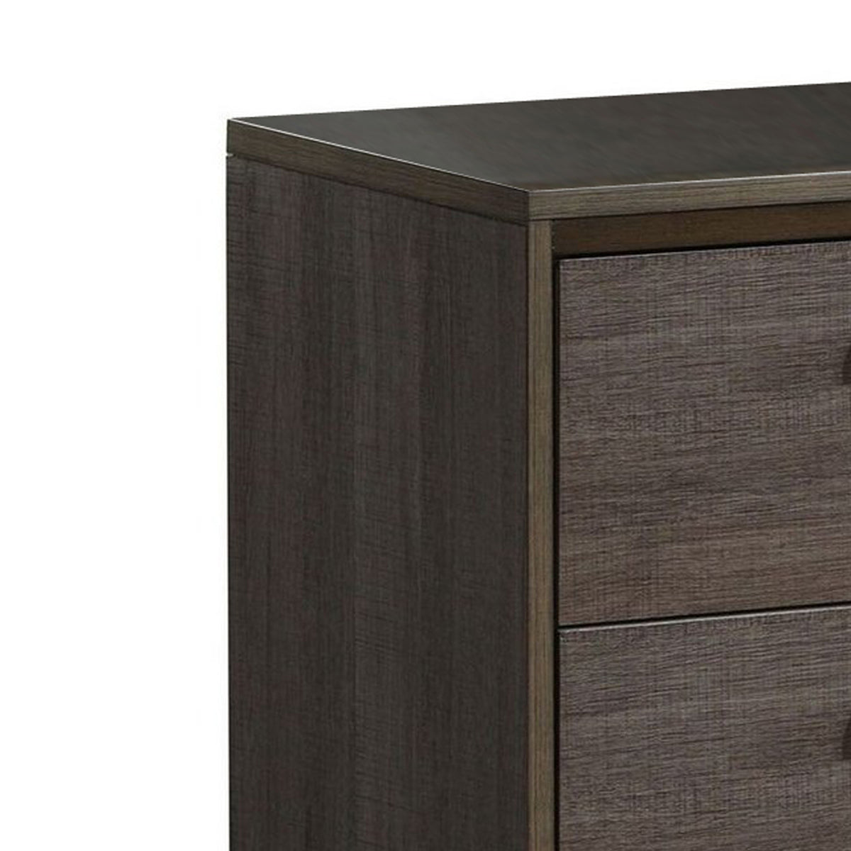 Manvel Contemporary Style Night Stand, Antique Gray - BM123878