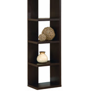 Simple And Stylish Corner Display Cabinet, Brown - BM141945