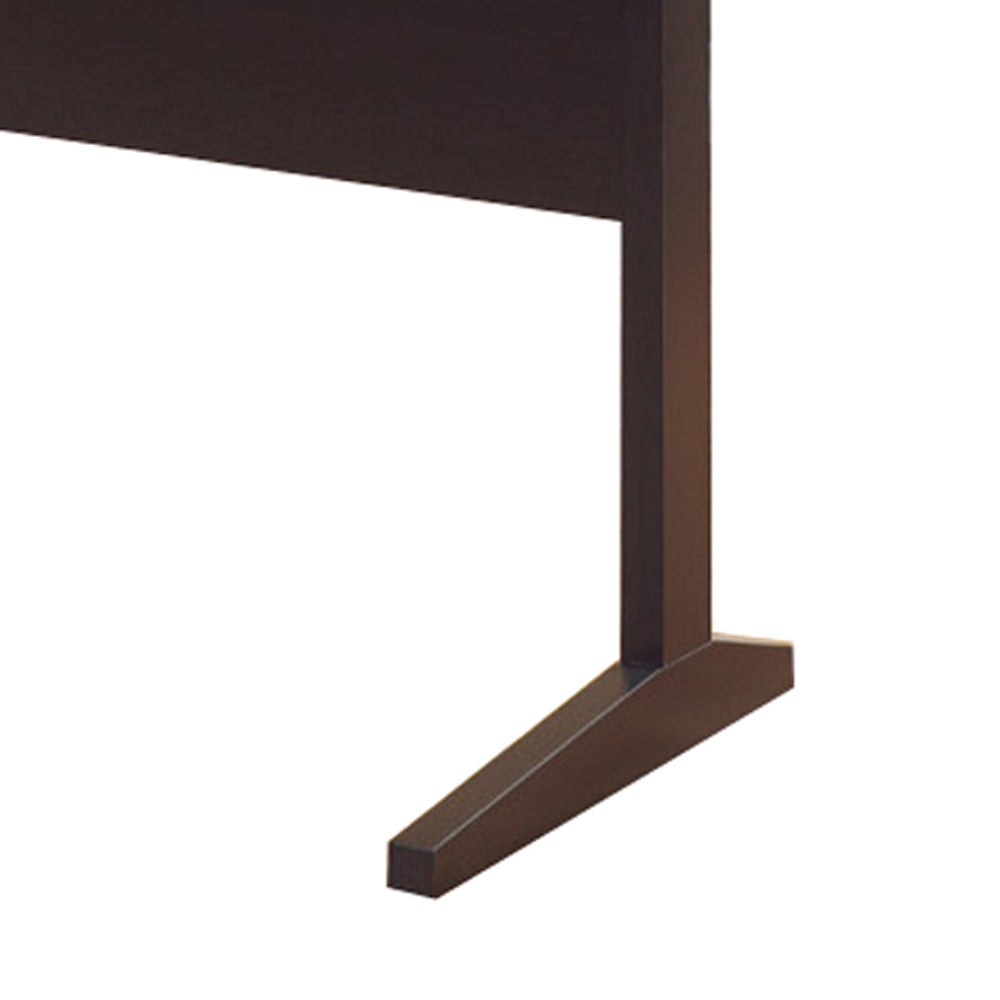 BM148729 Well-designed All Around Dark Brown Finish Desk
