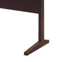 BM148729 Well-designed All Around Dark Brown Finish Desk