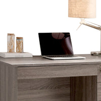 Adorning Contemporary Style Office Desk , Gray - BM148857