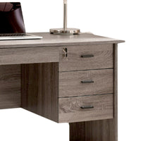 Adorning Contemporary Style Office Desk , Gray - BM148857