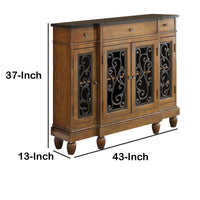 Vidi Console Table, Oak Brown - BM154237