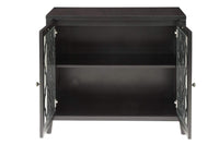 Ceara Console Table With 2 Doors, Black - BM154273