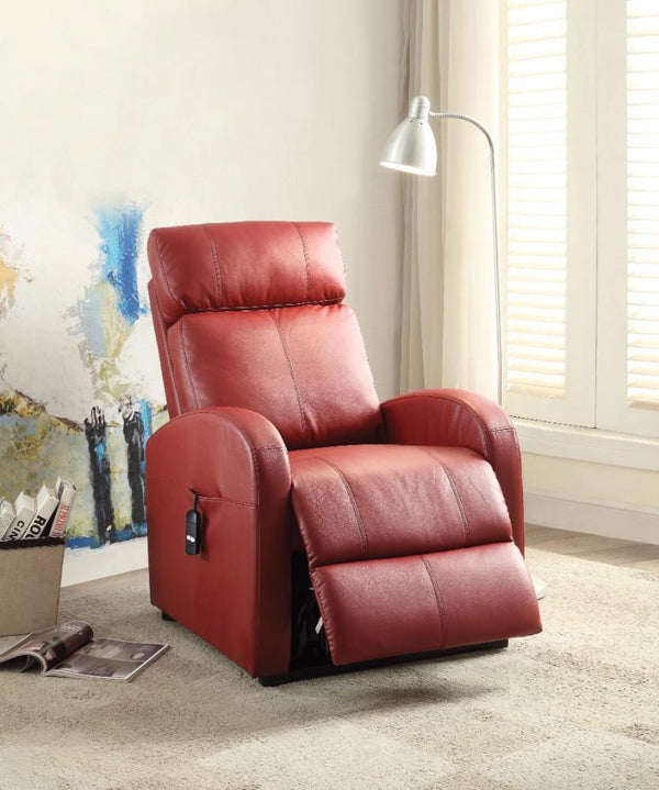 BM154311 Ricardo Recliner with Power Lift, Red