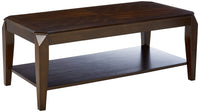 BM154542 3Pc Pack Coffee/End Table Set, Walnut