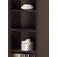 Glimmering Brown Narrow Wooden bookcase - BM156239