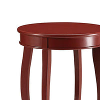 BM157289 Trendy Side Table, Red