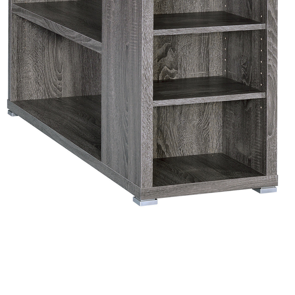BM159070 Modern Style Wooden Office Desk, Gray