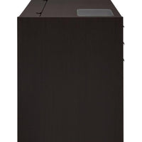 BM159079 Contemporary Wooden Connect-IT Computer Desk, Brown