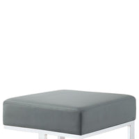 Metal Counter Height Stool, Grey - BM163691