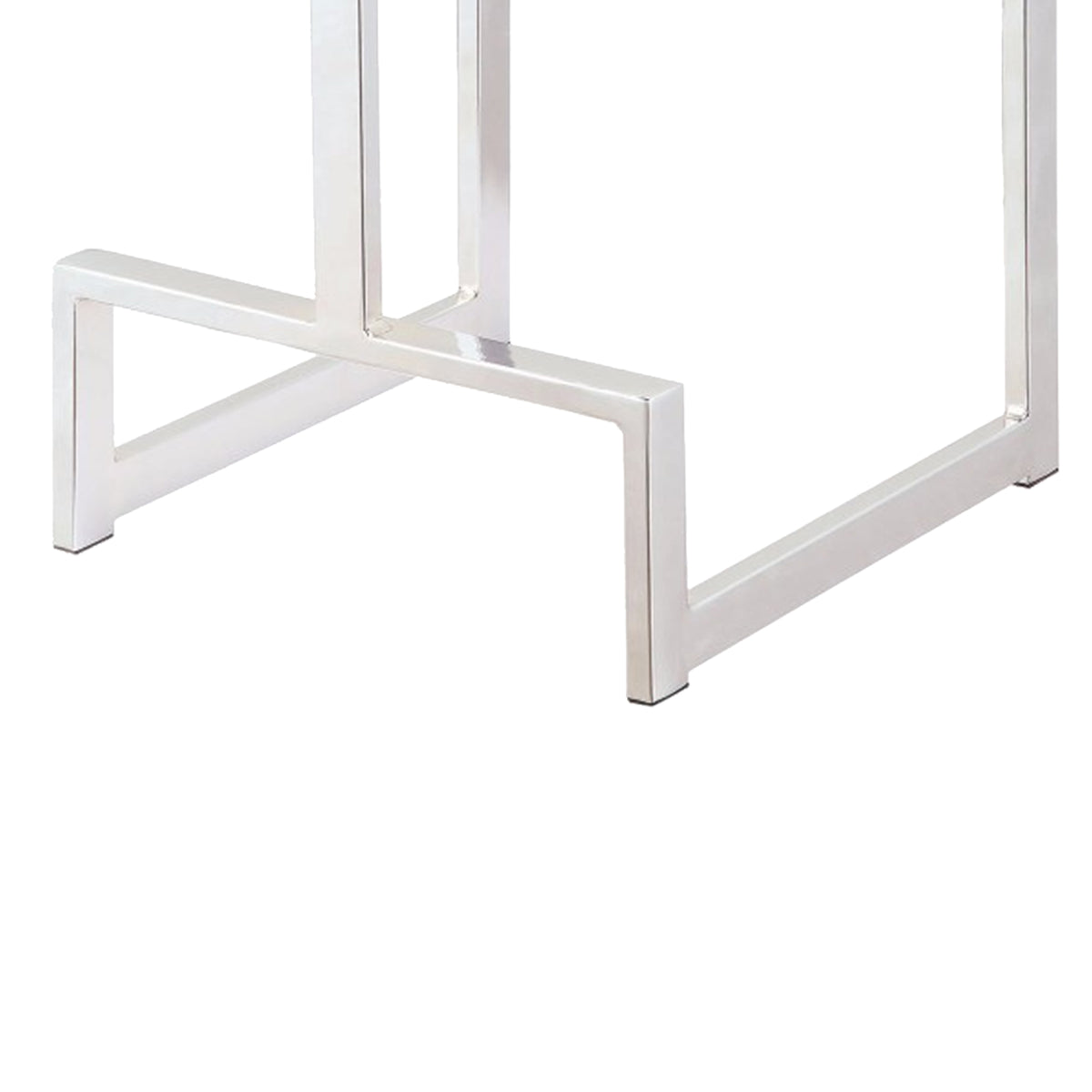 Metal Counter Height Stool, Grey - BM163691