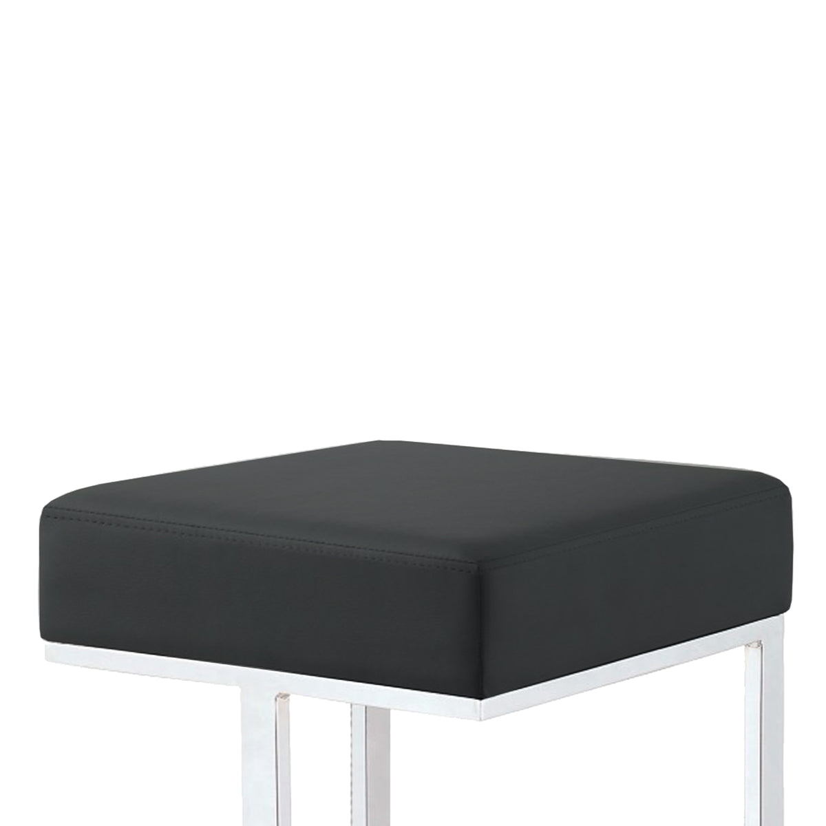 Metal Counter Height Stool, Black - BM163692