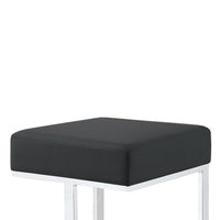 Metal Counter Height Stool, Black - BM163692
