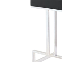 Metal Counter Height Stool, Black - BM163692
