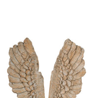 Angel Wings Statue Wall Art, Set of 2, Brown - BM165620