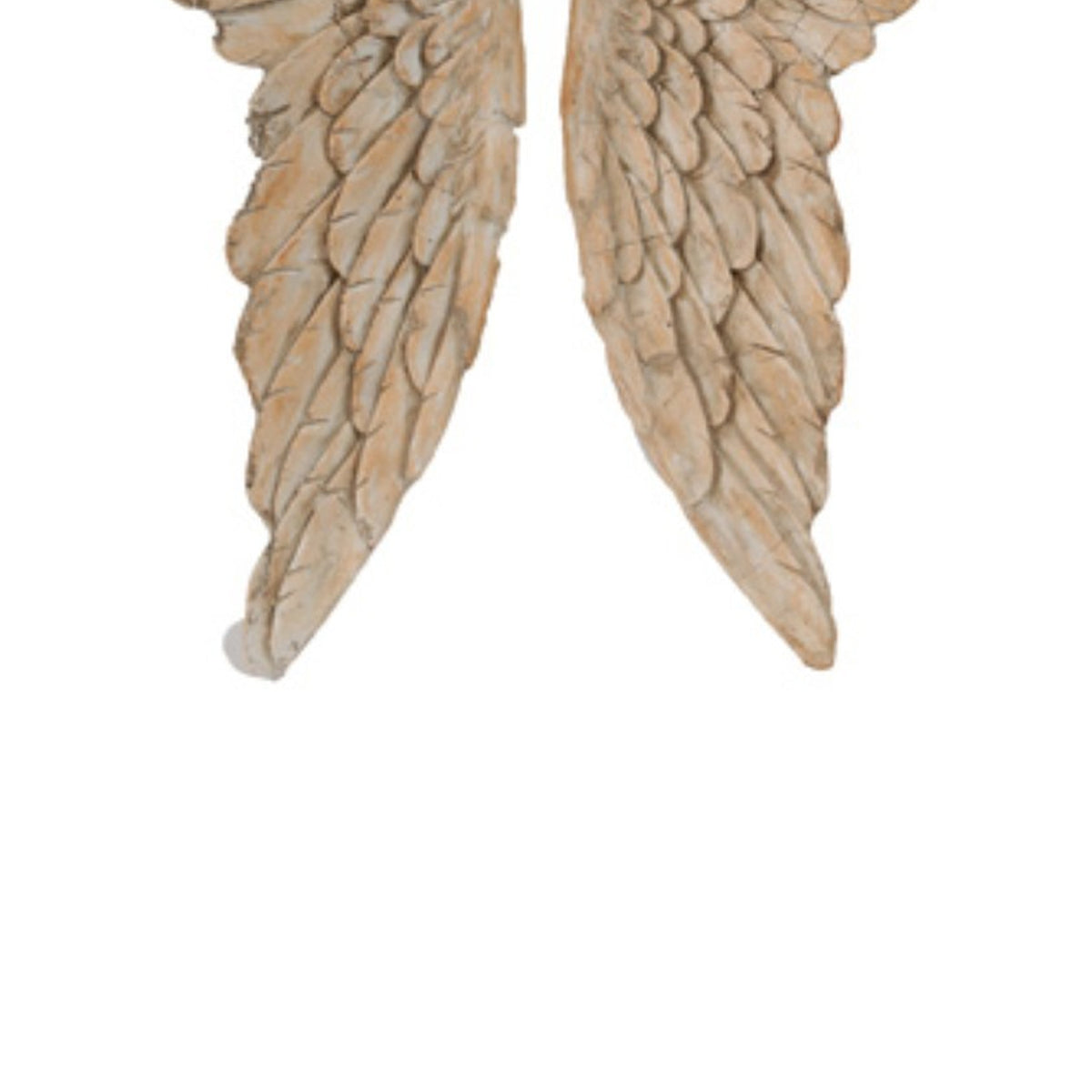 Angel Wings Statue Wall Art, Set of 2, Brown - BM165620