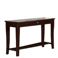 Wooden Console Table With One Drawers Brown - BM171395