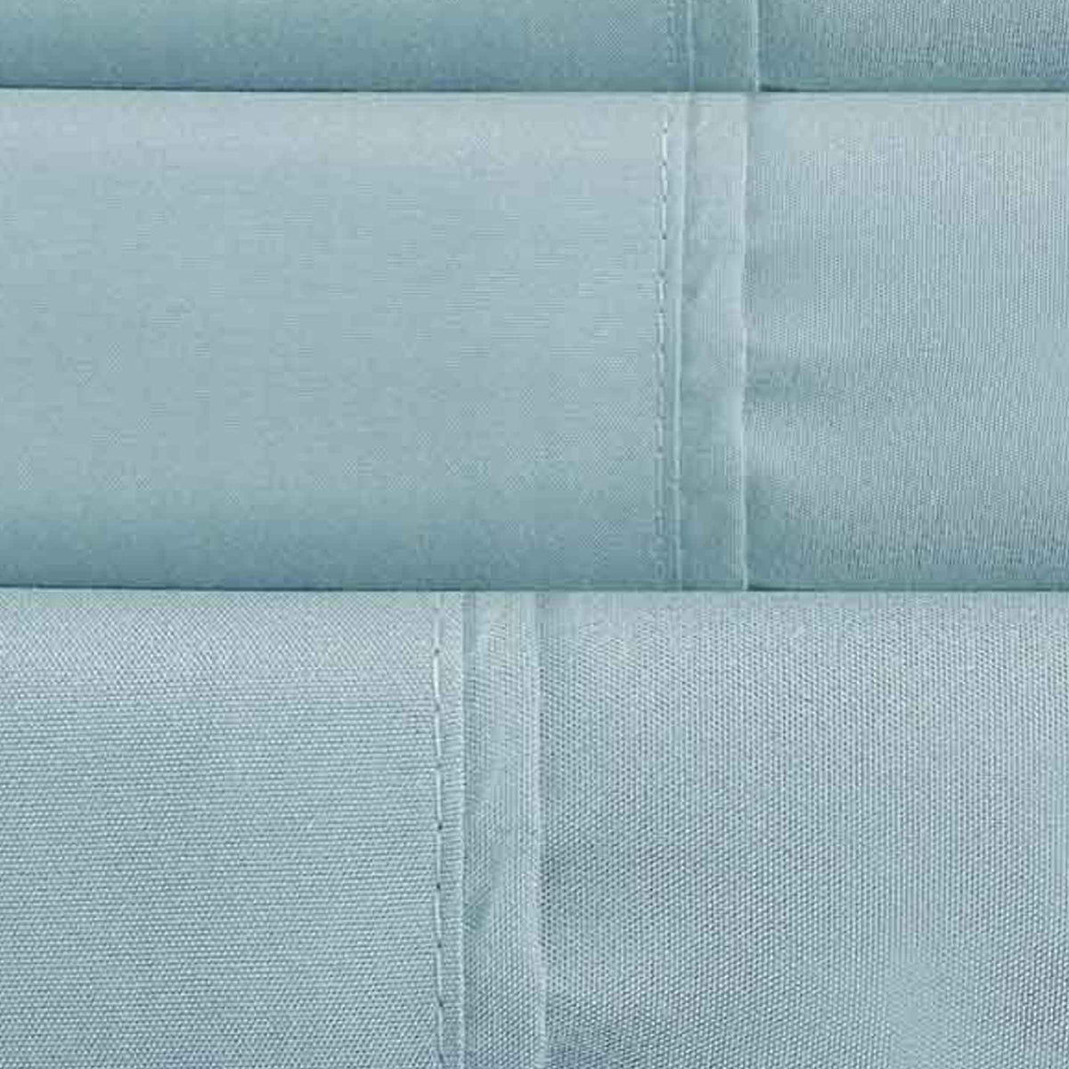 Lanester 3 Piece Polyester Twin Size Sheet Set , Aqua Blue - BM202118
