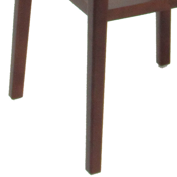 39.5 Inch Plant Stand with Tapered Slanted Legs and Bottom Shelf, Brown - BM210433