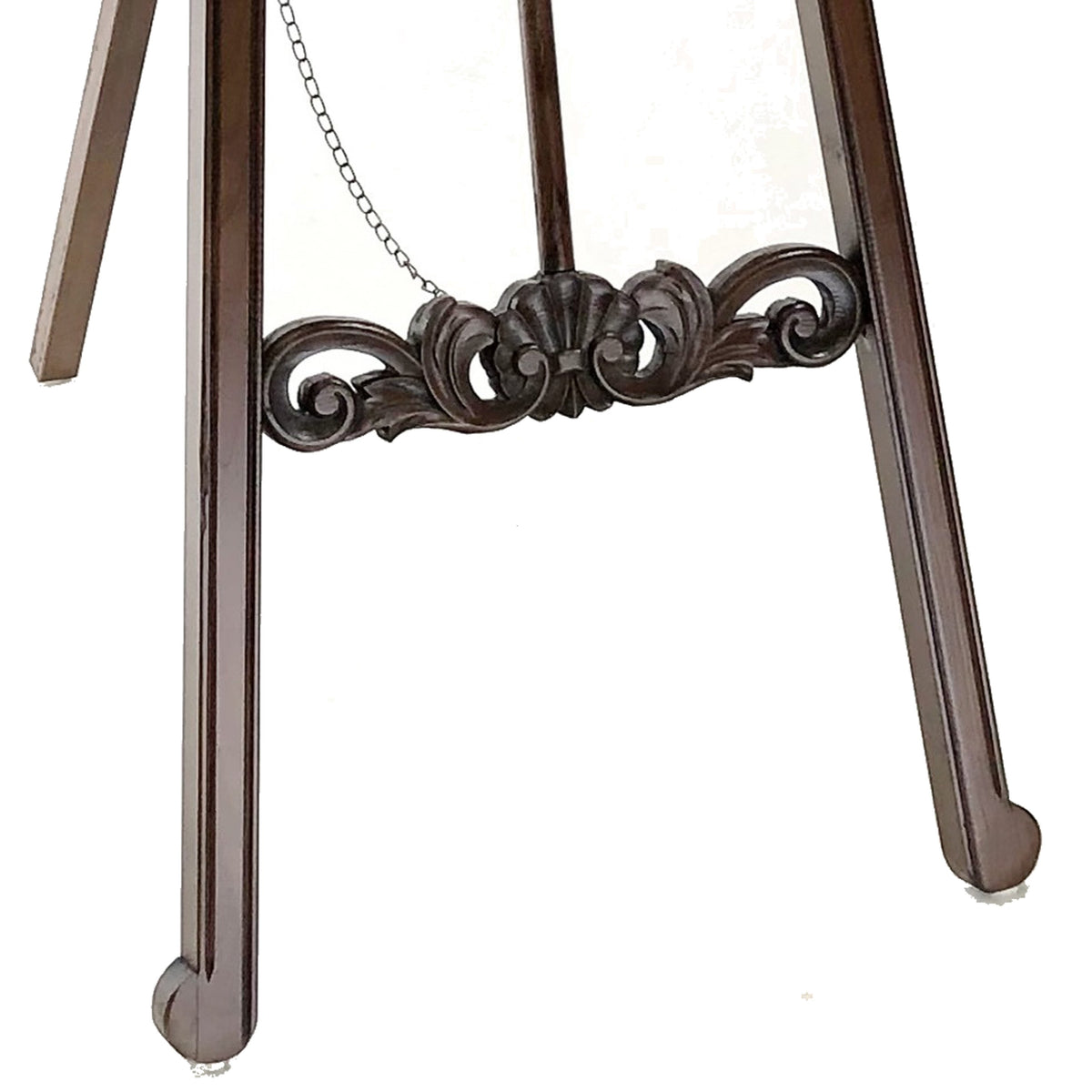 Traditional Style Sandy Easel with Angular Legs, Brown - BM210461