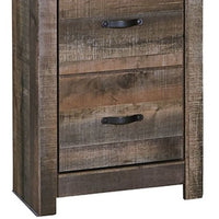 Farmhouse Style Wooden Bench with Slatted Back, White and Brown - BM208154
