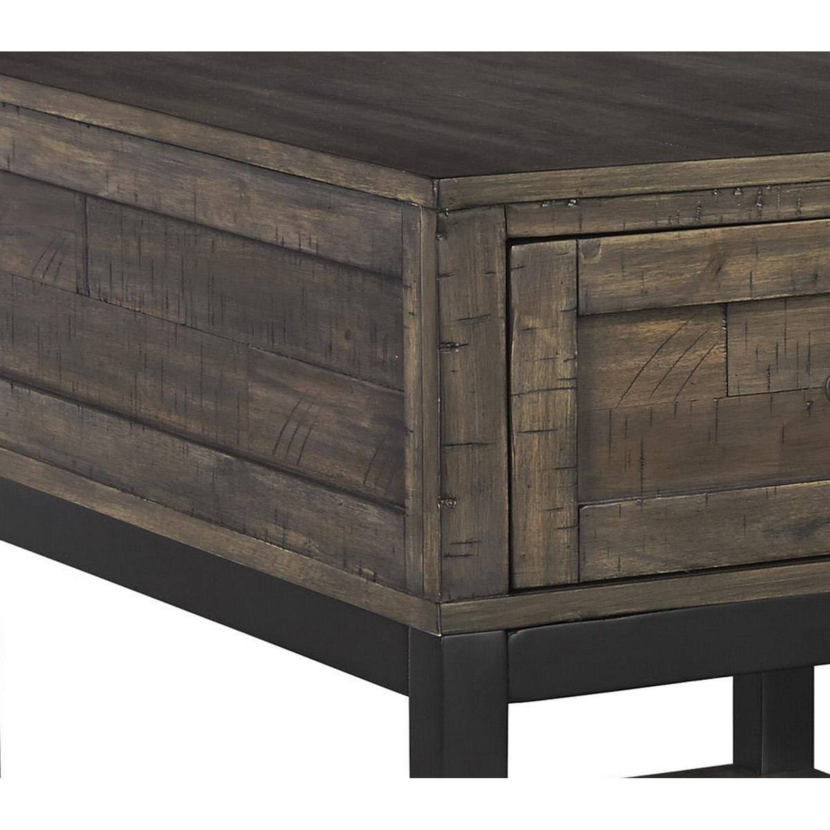 Wooden Bookend with Polyresin Monkey Figurine, Pair of 2, Black and Gold - BM206743