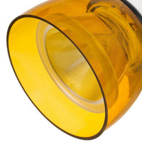 10W Integrated LED Track Fixture with Polycarbonate Head, Yellow and White - BM220625