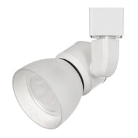 10W Integrated LED Track Fixture with Polycarbonate Head, White - BM220640