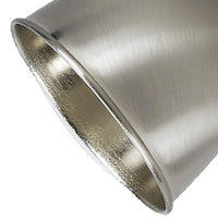 Round Metal Shade Track Light Head and Frame, Silver - BM220749