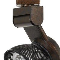 12W Integrated LED Metal Track Fixture with Mesh Head, Bronze and Black - BM220802