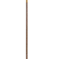 3 Way Torchiere Floor Lamp with Frosted Glass shade and Stable Base, Bronze - BM220832