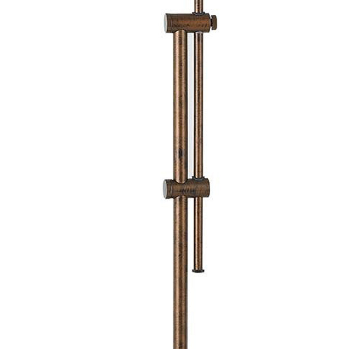Adjustable Height Metal Pharmacy Lamp with Pull Chain Switch, Bronze - BM220839