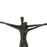 Polyresin Frame Titanic Inspired Sculpture, Bronze - BM221062