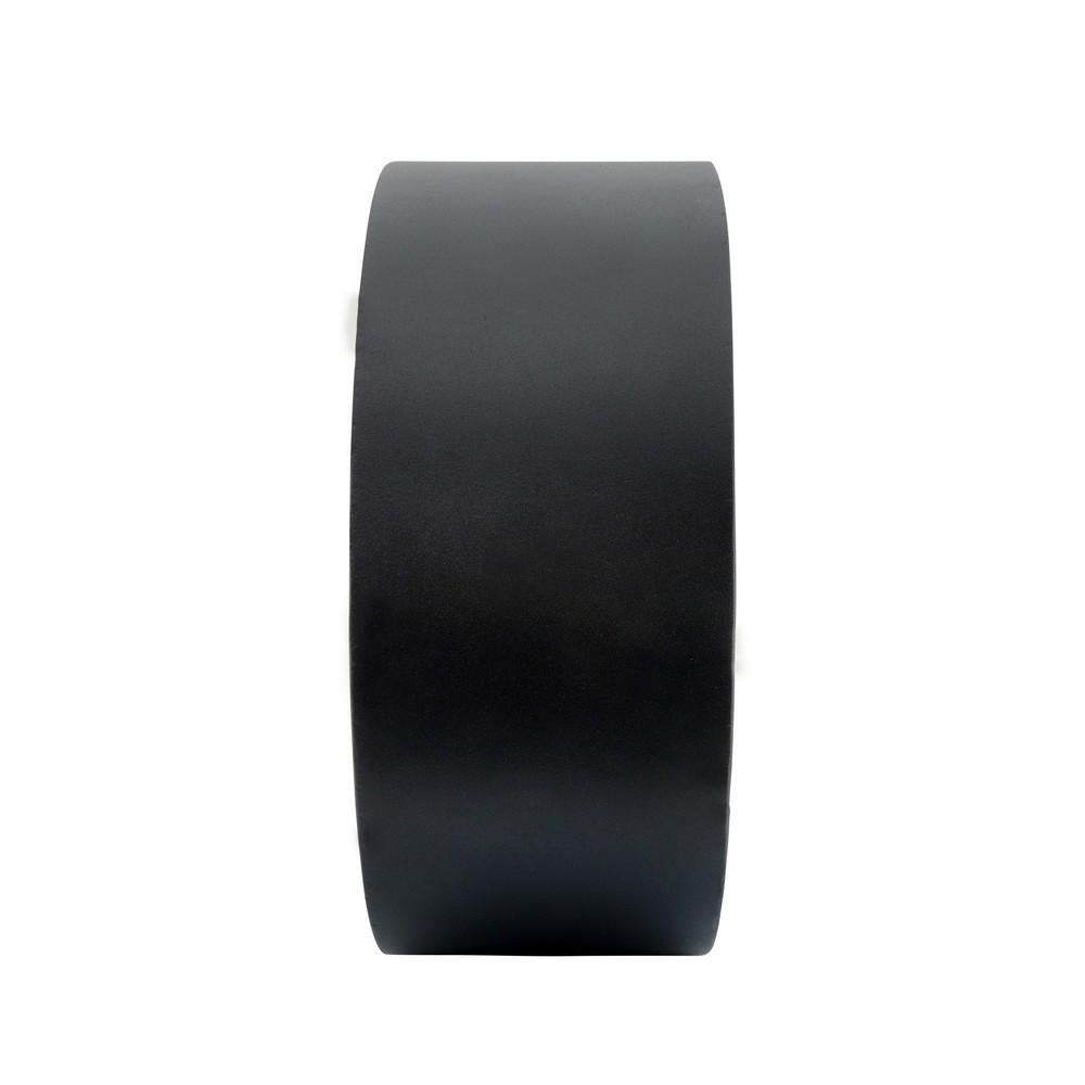 Metal Round Shaped Planter with Mounting Hanger, Black, Set of 2 - BM238178