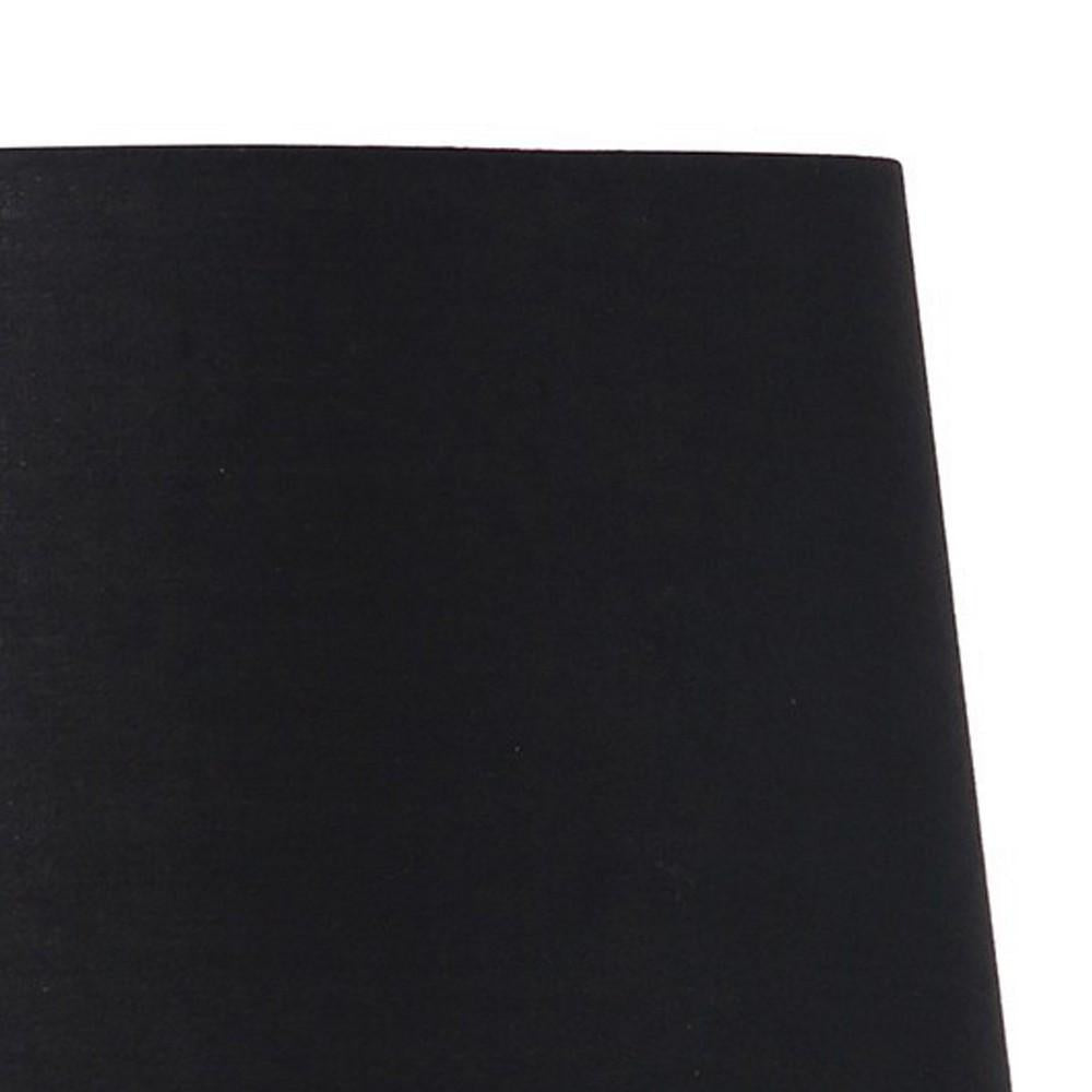 Table Lamp with Tripod Metal Base, Black and Gold - BM240326