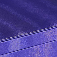 Jewelry Case with 2 Slots and Earrings Hanger, Blue - BM240882