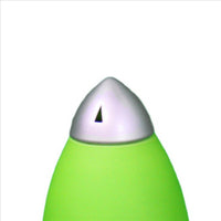 Kid Table Lamp with Rocket Design Silhouette, Green - BM240953