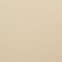 Faux Leather Adjustable Swivel Bar Stool, Walnut and Cream - BM248182