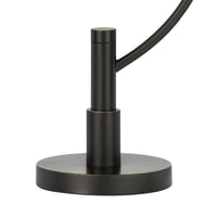 30 Inch Metal Downbridge Lantern Table Lamp, Bronze Black - BM272201